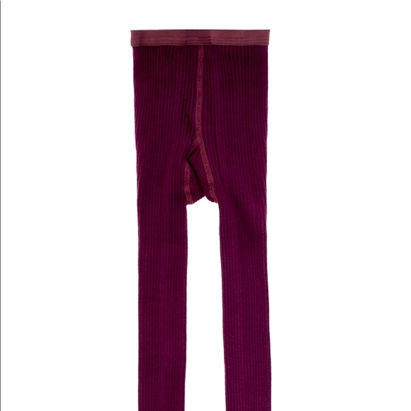 Two x Bonpoint girls ribbed tights - Picture 4 of 5